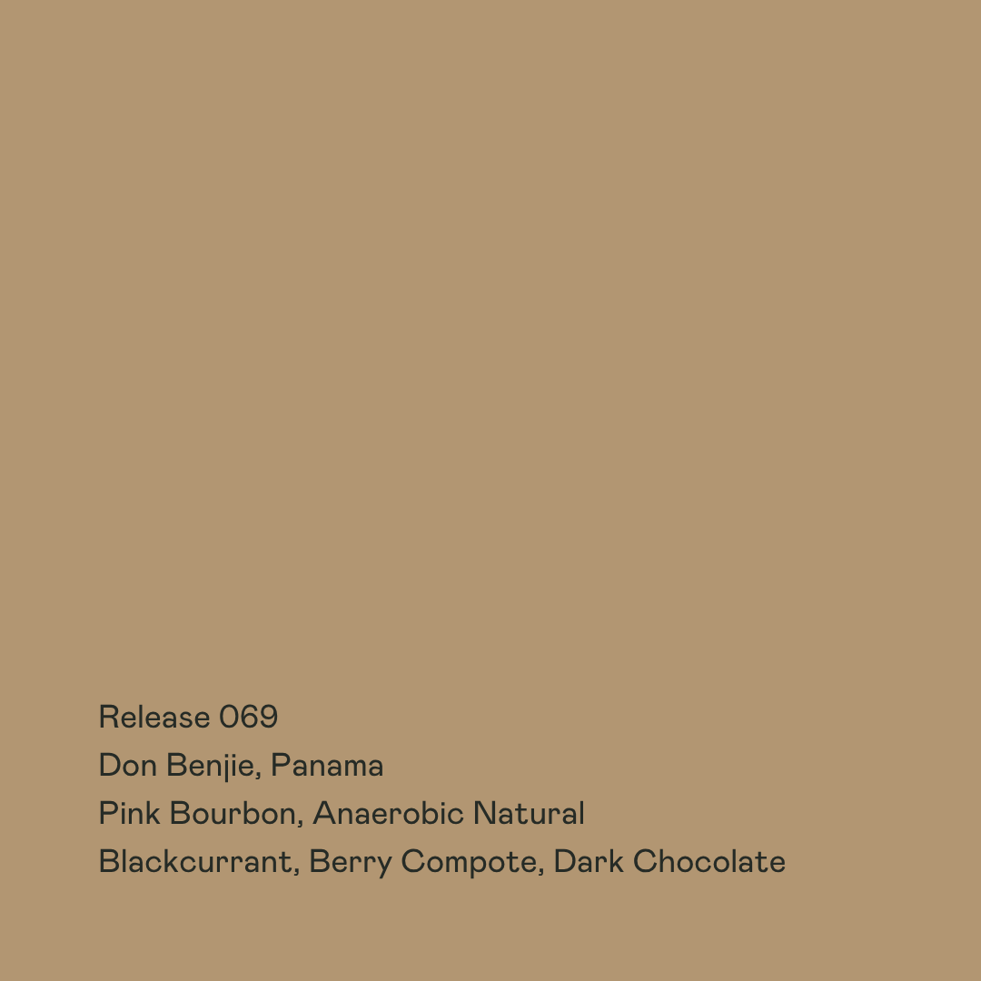 Release 069 - Don Benjie, Pink Bourbon Anaerobic Natural