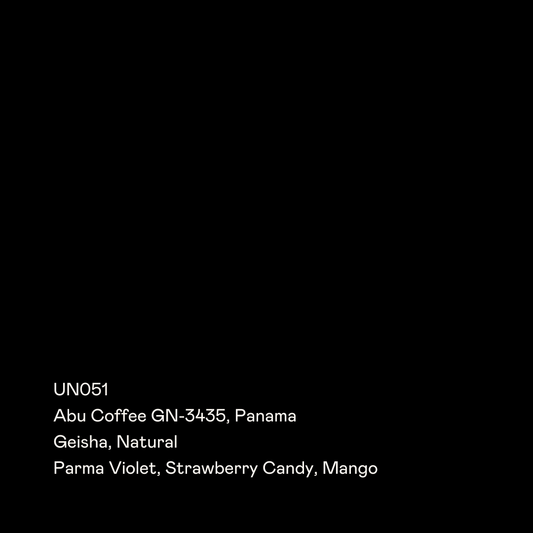 UN051 - Abu GN-3435, Geisha Natural