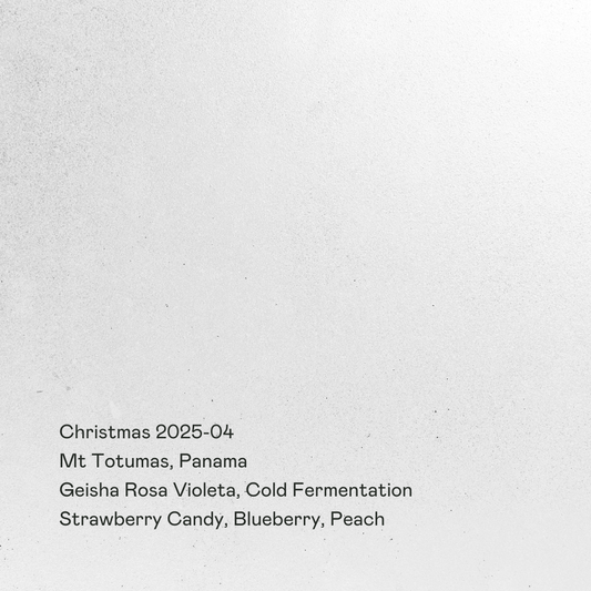 Christmas 2025-04 - Mt Totumas Geisha Rosa Violeta Cold Fermentation