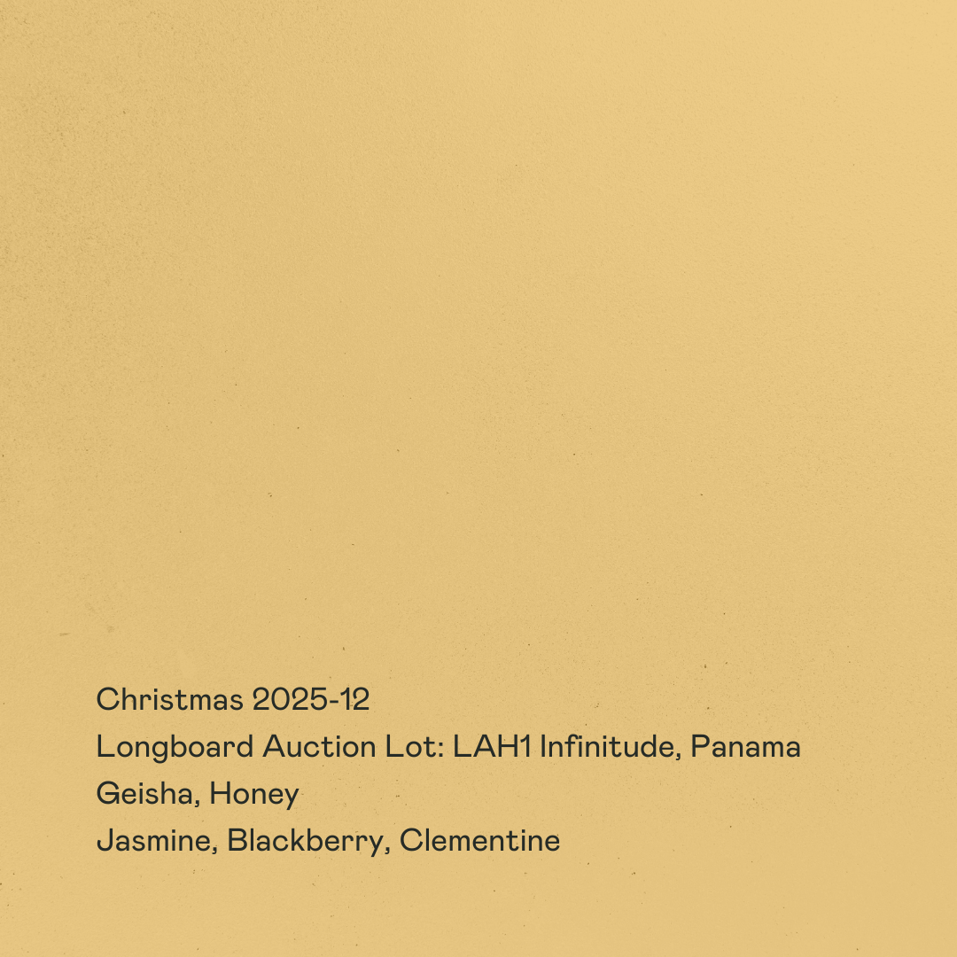 Pre-Order: Christmas 2025-12 - Longboard Auction Lot: LAH1 Infinitude, Geisha Honey