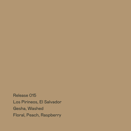 Release 015 - Los Pirineos, Gesha