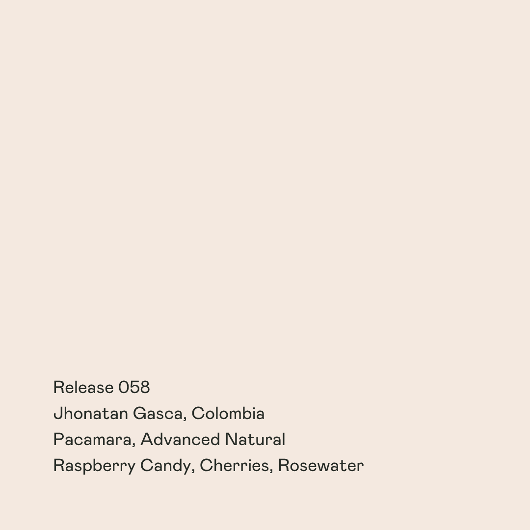 Photo of Release 058 - Jhonatan Gasca, Pacamara Advanced Natural
