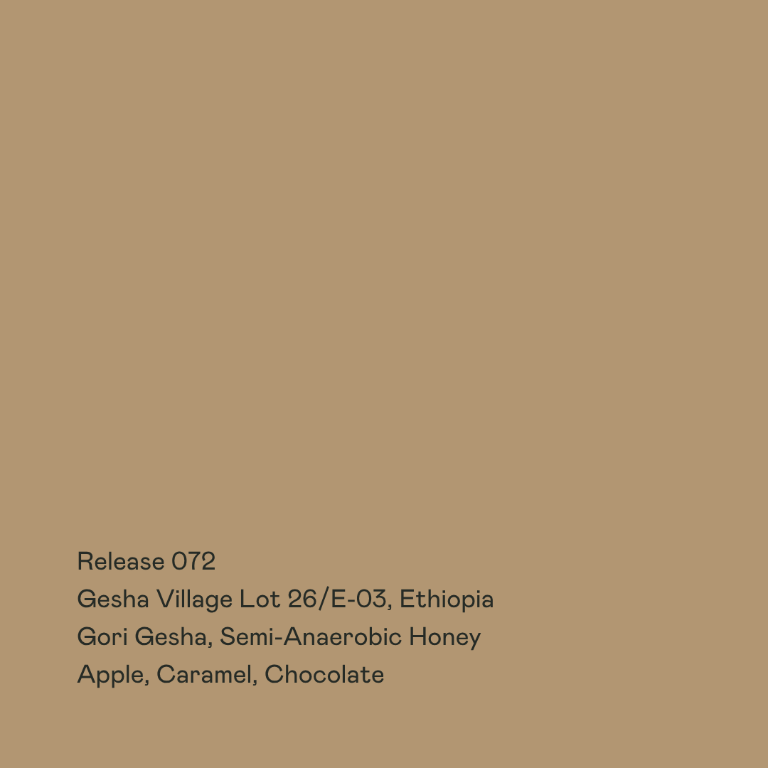 Release 072 - Gesha Village Lot 26/E-03, Ethiopia