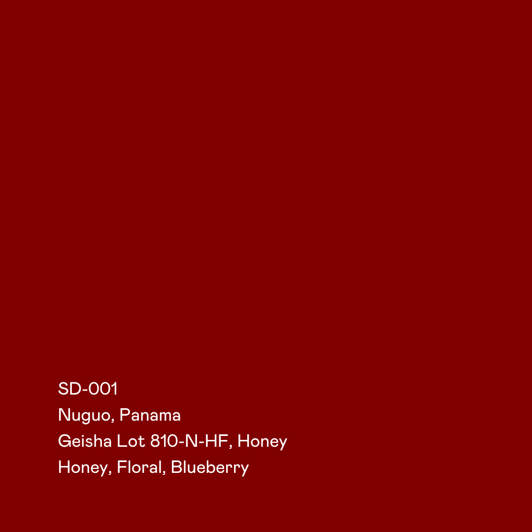 Photo of Pre-Order: SD-001 - Nuguo Lot 810-N-HF, Geisha Honey