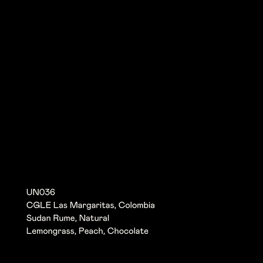 UN036 - CGLE Las Margaritas, Sudan Rume Natural
