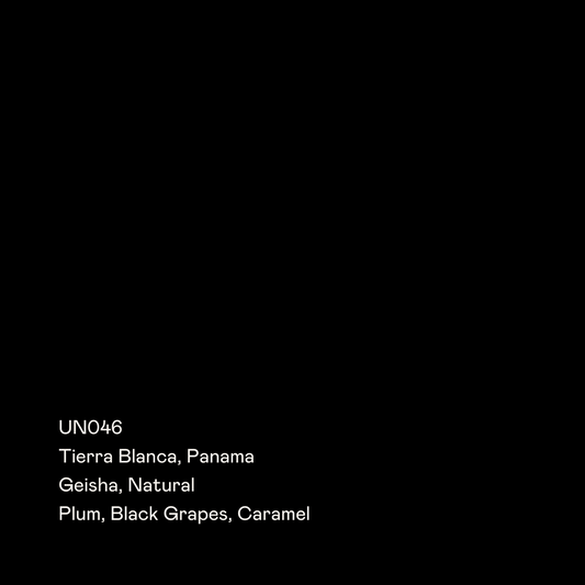 UN046 - Tierra Blanca, Geisha Natural