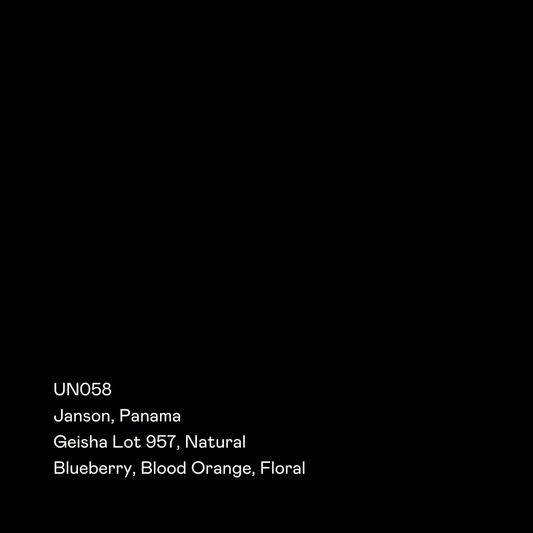 UN058 - Janson 957, Geisha Natural