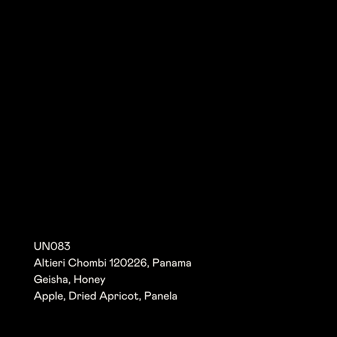 UN083 - Altieri Chombi 120226,	Honey Geisha