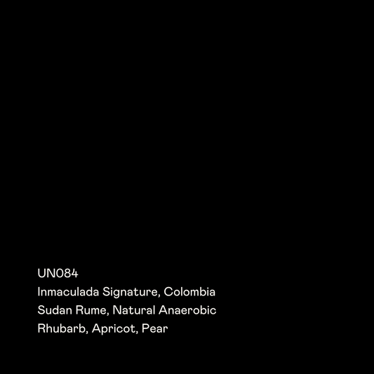 UN084 - Inmaculada Signature, Sudan Rume Natural Anaerobic