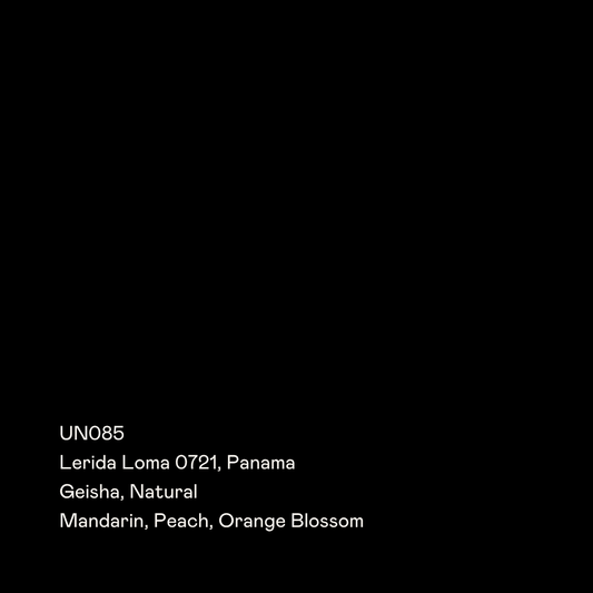 UN085 - Lerida Loma 0721, Geisha Natural